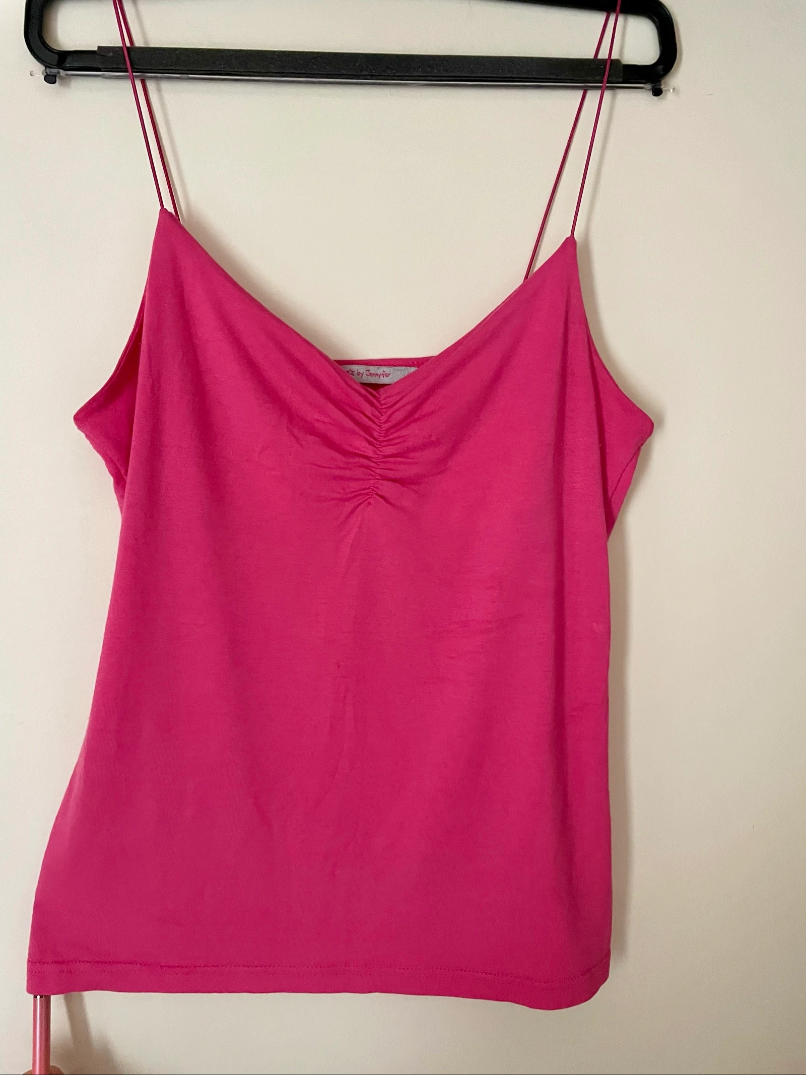 Débardeur spaghettis fuschia